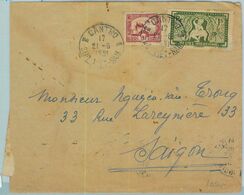 91216 - INDOCHINE Vietnam - Postal History -  COVER From CANTOH  1951 - Covers & Documents