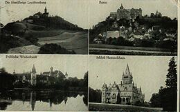 RANIS  1. Leuchtenburg 2. Ranis 3. Schloss Hummelshain - Ziegenrück