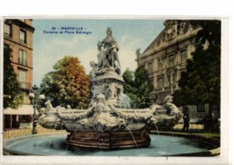 MARSEILLE        / /     FONTAINE  ET PLACE   ESTRANGIN - The Canebière, City Centre