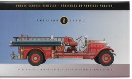 Canada – 1994 – Public Service Vehicles – Set Of 3 FDC And Folder - 1991-2000