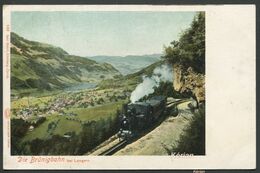 Suisse (BE) - Die Brünigbahn Bei Lungern - N° 3152 - Wehrli Gebr. - Voir 2 Scans - Treinen