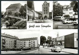 E0160 - Templin - Kaufhalle Alt Neubauten - Ikarus Bis Goethe Schule - Planet Verlag DDR - Templin