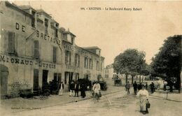 Ancenis * Le Boulevard Henry Robert * Grand Hôtel De La Gare TROTREAU Propriétaire - Ancenis