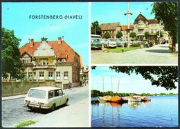 E0172 - Fürstenberg Fahrzeug Wartburg Kennzeichen Markt - VEB Bild Und Heimat Reichenbach - Fürstenberg