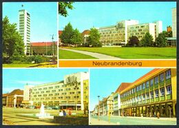 E0176 - TOP Neubrandenburg - Centrum Warenhaus Hochhaus Hotel Vier Tore - Bild Und Heimat Reichenbach - Sternberg