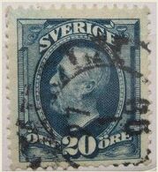 Variété Sur 20 öre Sweden Oscar II - Variétés Et Curiosités