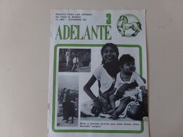 " Adelante " Revista Para Los Jovenes De Todo El Mundo N° 3 Décembre 1974 - Libros Infantiles Y Juveniles