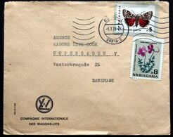 Bulgaria  Cover To Denmark ( Lot 306 ) - Lettres & Documents
