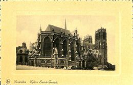 030 616 - CPA - Belgique - Brussel - Bruxelles - Eglise Sainte-Gudule - Monumenti, Edifici