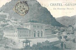 CPA 63 CHATEL GUYON LES NOUVEAUX THERMES 1906 - Châtel-Guyon