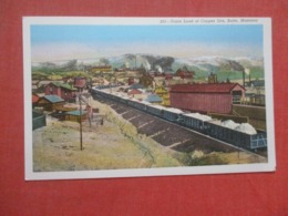 Train Load Of Copper Ore Montana > Butte   Ref 4350 - Butte