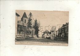 Mazières-en-Gâtine (79) : La Place De L'église  Env 1907 PF. - Mazieres En Gatine