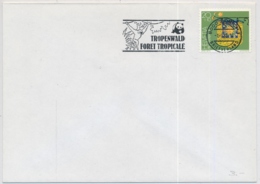 Schweiz - Falggenstempel - TROPENWALD FORET TROPICALE - Briefe U. Dokumente