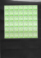 R 34 - XXX  - BLAD VAN  42 - FEUILLE DE  42 - Coil Stamps