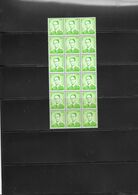 R 34 - XXX  - BLAD VAN  18 - FEUILLE DE  18 - Coil Stamps