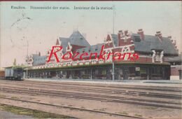 Essen Esschen Binnenzicht Der Statie Station La Gare Ingekleurd Chromatografie (zeer Goede Staat) - Essen