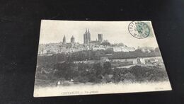 Delcampe - CARTE POSTALE COUTANCES VUE GENERALE En L'état Sur Les Photos - Coutances