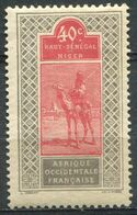 HAUT SÉNÉGAL ET NIGER - Y&T  N° 28 * - Unused Stamps