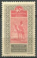 HAUT SÉNÉGAL ET NIGER - Y&T  N° 28 * - Nuevos