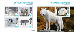 Togo 2020, Animals Artic Fauna, 4val In BF+BF - Arctic Wildlife