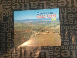 (Booklet 104) Australia - WA - (older) Hall Creek (with Map) - Autres & Non Classés