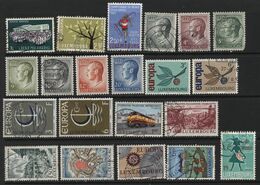 Luxembourg (63) 1960-80 100 Different Stamps. Used & Unused. - Colecciones