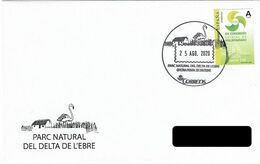 SPAIN. POSTMARK DELTA DEL EBRO NATURAL PARK. DELTEBRE 2020 - Sonstige & Ohne Zuordnung