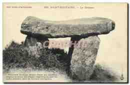 CPA Menhir Dolmen Saint Nectaire - Dolmen & Menhirs