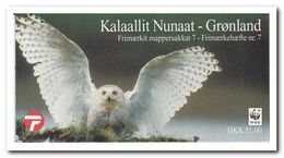 Groenland 1999, Postfris MNH, Birds,owls - Markenheftchen