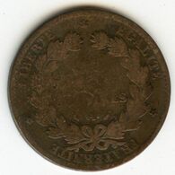 France 5 Centimes 1883 A GAD 157a KM 821.1 - 5 Centimes