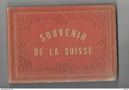 Souvenir De La Suisse Livret Toilé 25 Gravures Zurich R. Dikenmann édition Originale ( Sans Date - Vers 1875 ) - Oud (voor 1900)