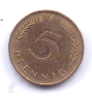 BRD 1986 J: 5 Pfennig, KM 107 - 5 Pfennig