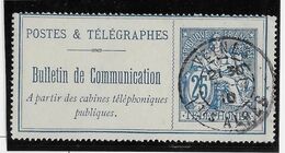 France Timbres Téléphone N°24 - Oblitéré - TB - Télégraphes Et Téléphones