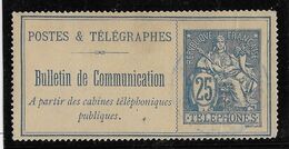 France Timbres Téléphone N°24 - Oblitéré - B/TB - Telegraphie Und Telefon