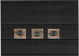 LRD11 - ITALIE REGNE UMBERTO I SEGNATASSE SERIE COMPLETE OBLITEREE - Postage Due