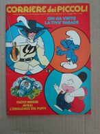 #  CORRIERE DEI PICCOLI N 19 / 1984  PUFFI / ALLEGATI GIOCHI DA RITAGLIARE - Corriere Dei Piccoli