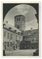 Mönchengladbach Am Münster Rathaus Abtei Innenhof Gel. 1964 Ansichtskarte - Mönchengladbach