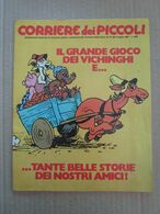#  CORRIERE DEI PICCOLI N 27 / 1981  PUFFI / PIMPA / JACOVITTI - ALLEGATI GIOCHI DA RITAGLIARE - Corriere Dei Piccoli
