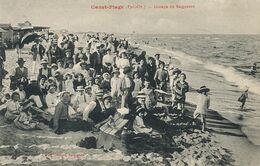 Jeu De Plage . Groupe De Baigneurs à Canet Plage . J. Fau Perpignan - Jeux Et Jouets