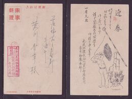 JAPAN WWII Military Japanese Soldier Japan Flag Picture Postcard North China WW2 MANCHURIA CHINE JAPON GIAPPONE - 1941-45 Noord-China