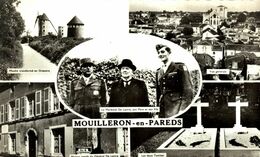 MOUILLERON EN PAREDS LE MARECHAL DE LATTRE CPSM MULTIVUE - Mouilleron En Pareds