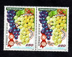 1987- Tunisia- Tunisie- Grape Vine International Year- Année Internationale Des Vingnes- Vin-Pair- 1v.MNH** - Agriculture