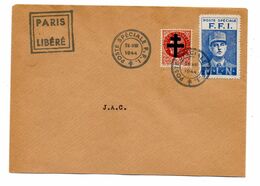 FRANCE - Timbre De La Libération - Région Parisienne - 28 / 08 / 1944 - Libération