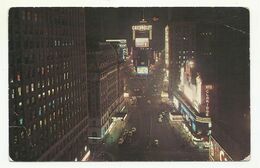 United States, NY, New York City, Times Square At Night,1953. - Time Square