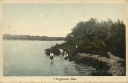 Nederland, VUGHT, Jongens In 't Vughtsche Meer (1910s) Ansichtkaart - Vught