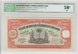 British West Africa 20 Shillings 1937 P-8b AUNC - Other - Africa