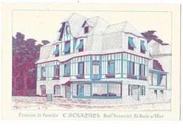 LA BAULE (44) Batiment Pension De Famille L'Albatros Carte Illustrée - La Baule-Escoublac