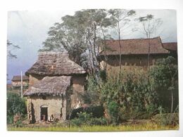 Kathmandu Valley Nepal Village Hause 1977 Year - Népal