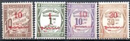 Maroc: Yvert N° Taxe 10* 13/15* Le 14(*) - Timbres-taxe