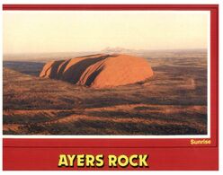 (N 1) Australia -  NT - Ayers Rock (now Called Uluru) (UB21) - Uluru & The Olgas